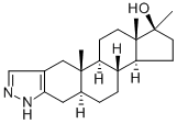 Steroidi di guadagno C21H32N2O, potere orale farmaceutico del muscolo di Stanozolol Winstrol
