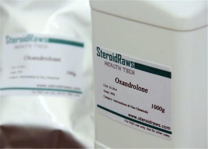 Polvere degli steroidi della costruzione del muscolo Anavar/di Oxandrolone per le pillole maschii di potenziamento