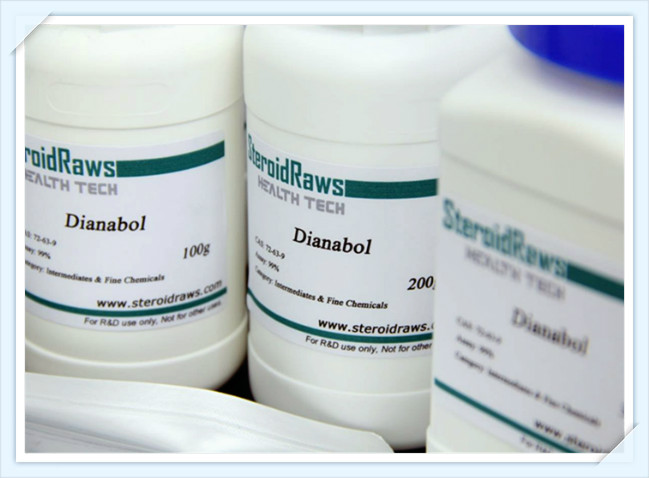 DB bianco leggero CAS 72-63-9 di Methandrostenolone Dianabol degli steroidi della costruzione del muscolo della polvere