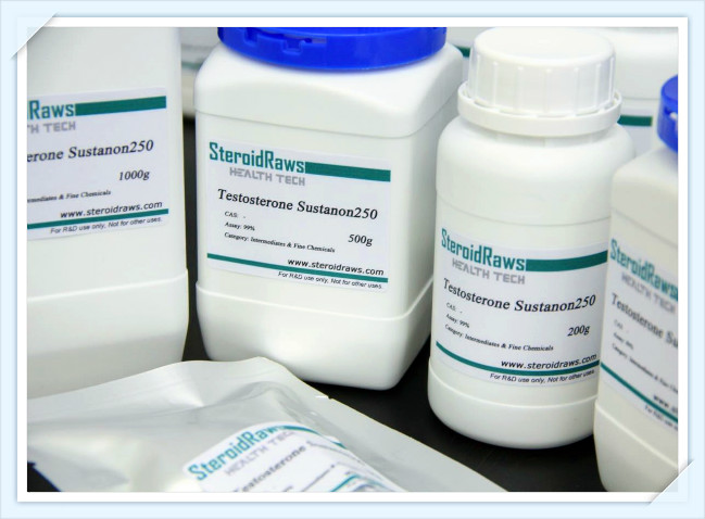 Lo steroide crudo misto bianco spolverizza su-250 la norma del testosterone Sustanon250 USP